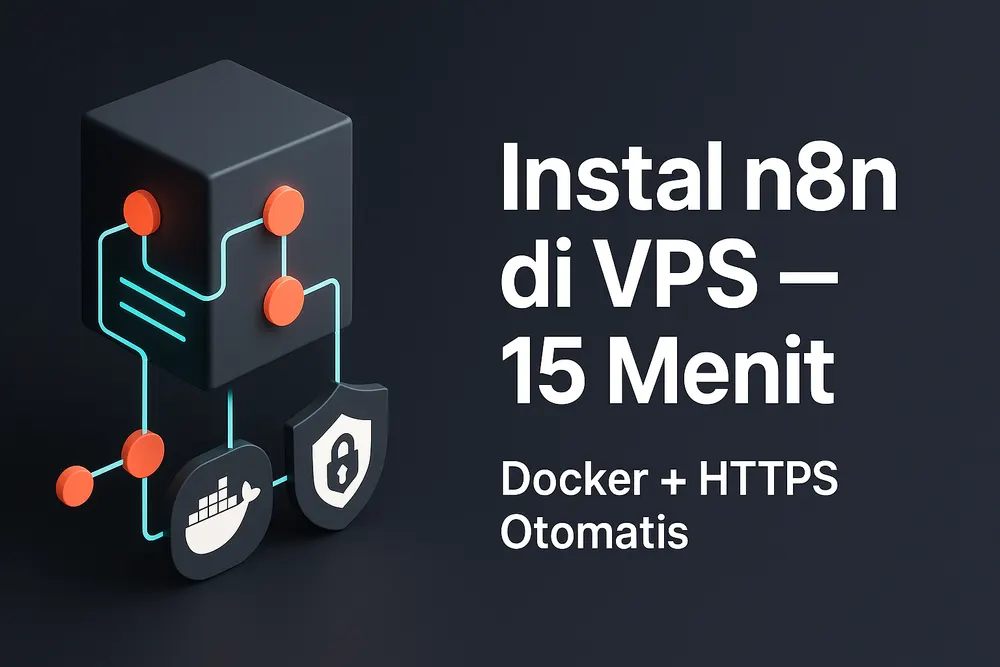 Instal n8n Self-Hosted di VPS dengan Docker & HTTPS