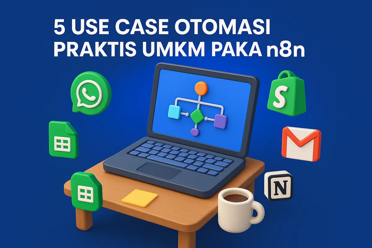 5 Use Case Otomasi Praktis untuk UMKM Pakai n8n