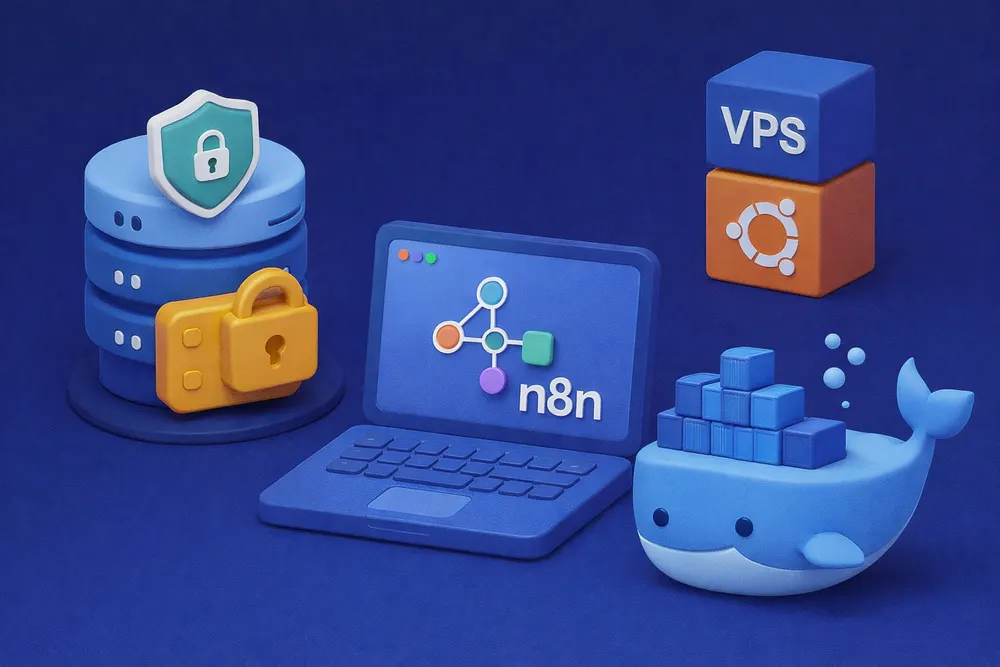 Panduan Praktis Deploy self-hosted n8n dengan Docker di VPS